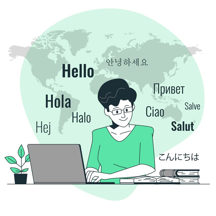 Contact illustration